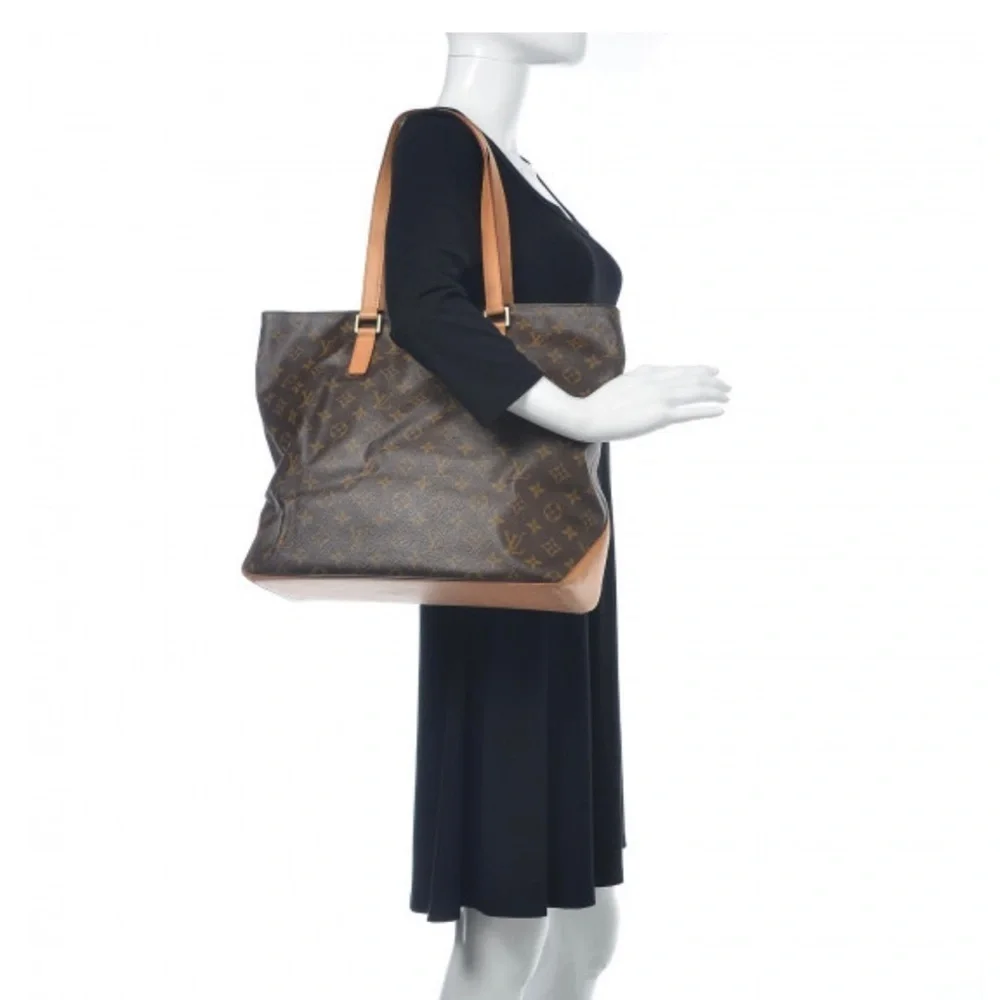 LOUIS VUITTON Monogram Cabas Mezzo